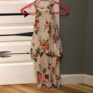 💛 onetheland cream-coloured floral romper